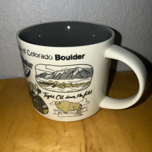 Starbucks Been There Series Campus Collection Mug University Of Colorado Boulder - Picture 4 of 6